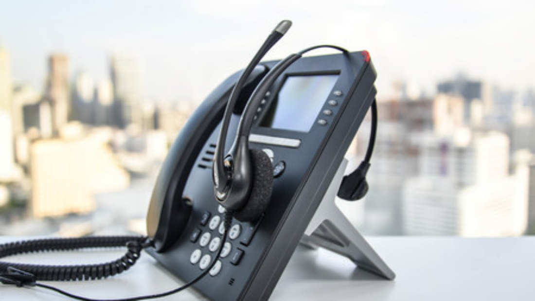 VoIP phone and headset for your business