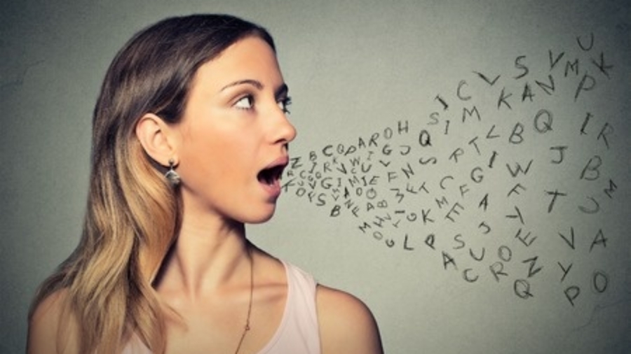Businesswoman Improving Small Talk Skills