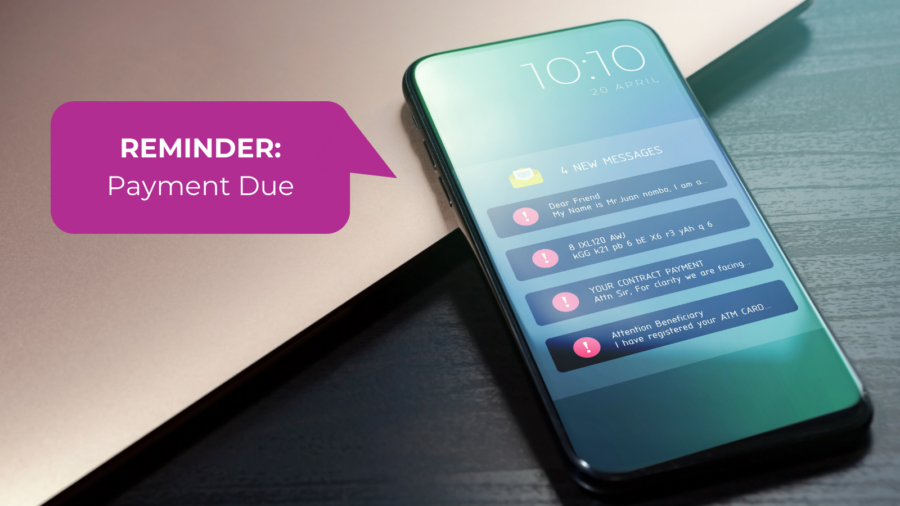 Payment due reminder software