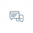 lucid-origin_Minimal_line_icon_representing_business_communication_clean_white_background_sim-0